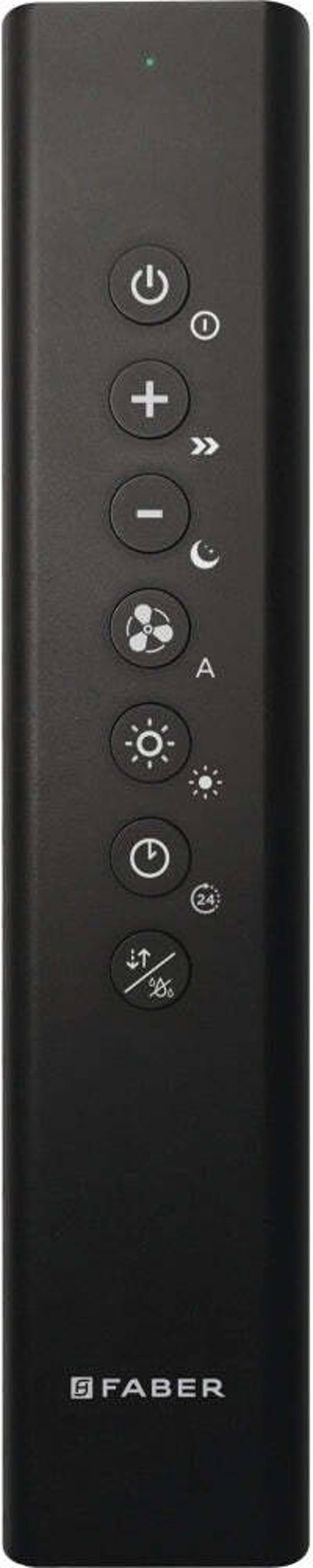 Faber 112.0676.782, Cooker hood, IR/Bluetooth, Press buttons, Black
