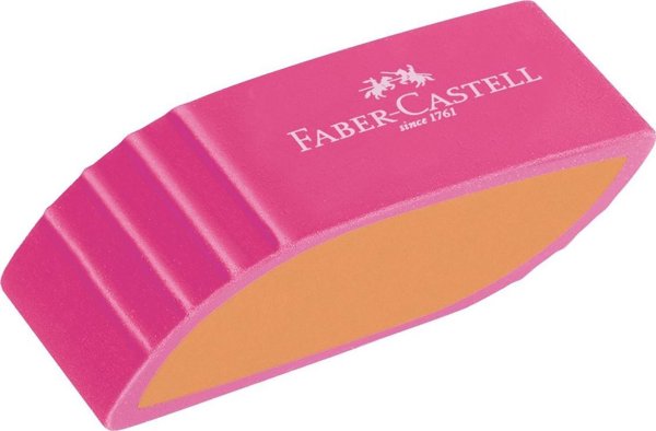 Γόμα Faber-Castell Bicolor, Διπλής Όψης, Διάφορα Χρώματα 2020