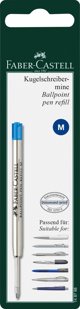 Faber-Castell FABER-CASTELL Ανταλλακτικό στυλό μπλε M σε BK 5 τεμ