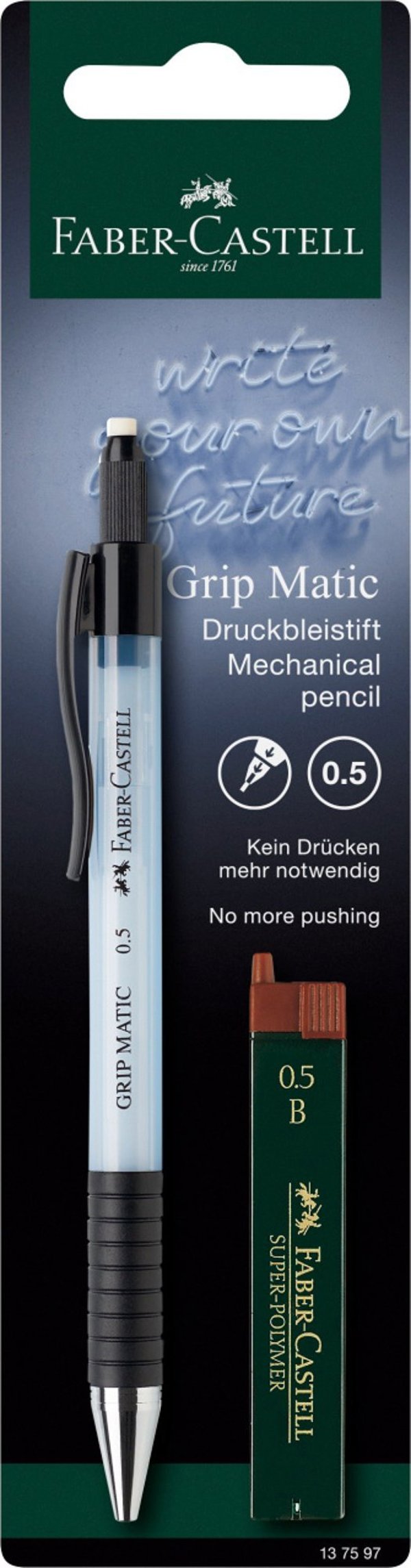 Faber-Castell Μηχανικό μολύβι Grip Matic 0,5mm