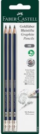 Faber-Castell 116896 Μηχανικό Μολύβι HB 3 Τεμάχια