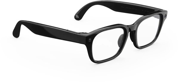 Fadecase Meta Ray-Ban AI okulary Adventurer, Classic Black/Clear (815820028857)