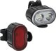 Falcon Eye Σετ Φώτα Ποδηλάτου Twins 2.0, 120 lm / 20 lm, Επαναφορτιζόμενα USB-C
