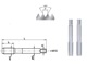 Fanar Gwintownik reczny M14 2szt. (A1-220001-0140)