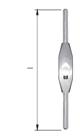 Fanar Λαβή για σπειροκόπτες M4,5 - M16 305mm (V0-303020-0309)