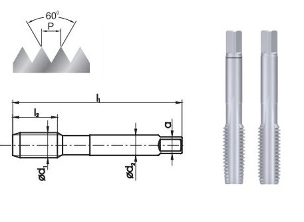 Fanar Gwintownik reczny M12x1,5 2szt. (A1-120001-0125)