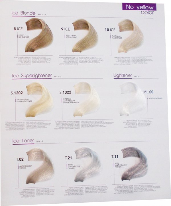 Fanola Fanola, No Yellow Color, Μόνιμη Βαφή Μαλλιών, 9 Ice, 100 ml Για Γυναίκες