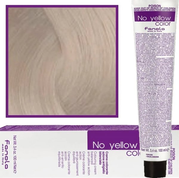 Fanola Fanola, No Yellow Color, Μόνιμη Βαφή Μαλλιών, 9 Ice, 100 ml Για Γυναίκες