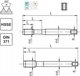 Fanar GWINTOWNIK UNF  3/8-24 DIN-371B (2B) HSSE 800