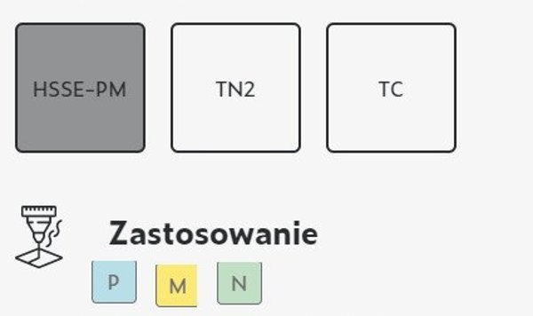 Fanar WYGNIATAK M 5 DIN 371-C 6GX HSSE-PM TIN