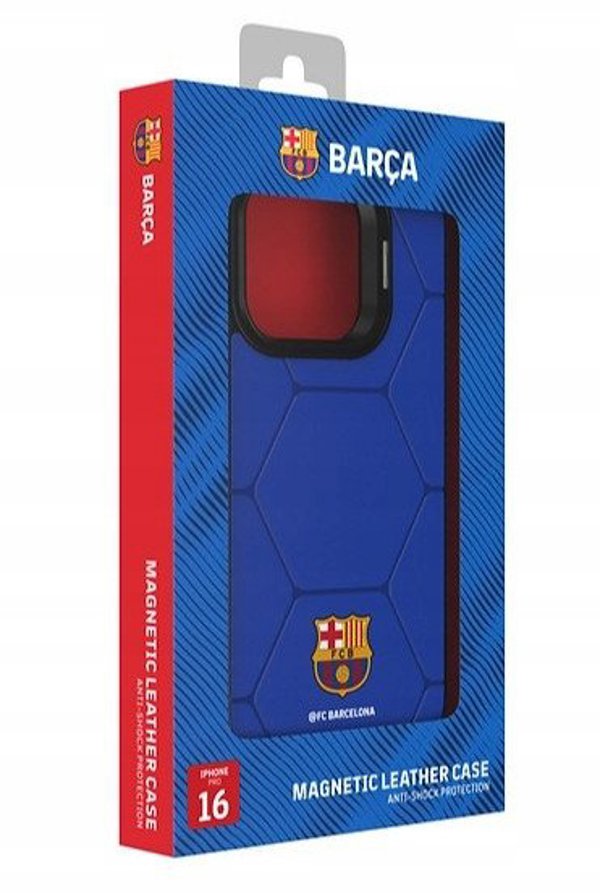 OCPC Θήκη FCB για iPhone 16 Pro, Μαγνητική Προστατευτική Θήκη, Ανθεκτική Κατασκευή