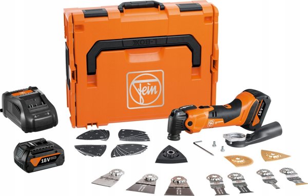Fein Multimaster AMM 500 Plus 4Ah AS Πολυεργαλείο Μπαταρίας με 30+ Αξεσουάρ (71293861000)