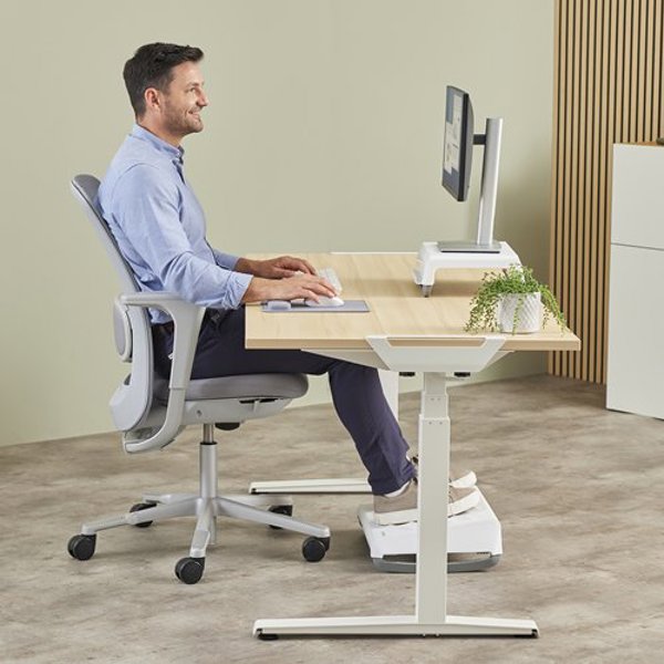 Fellowes Breyta grey Keyboard Wrist Support 47 cm
