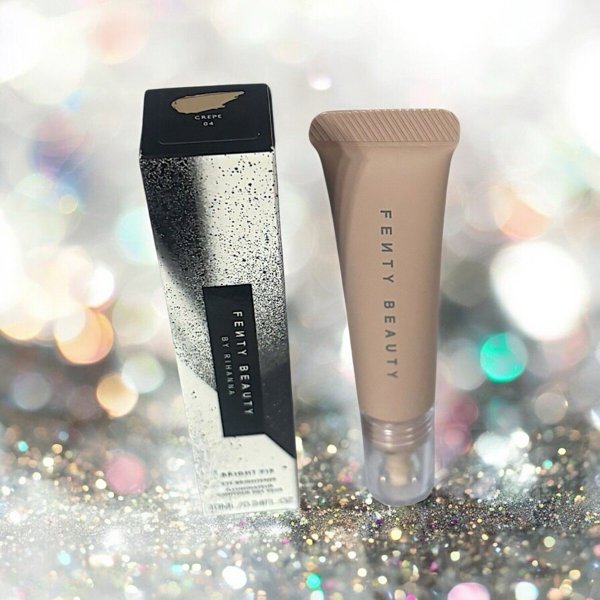 Fenty Beauty, Bright Fix, Brightening, Eye Cream Concealer, 04, Crepe, 10 ml For Women