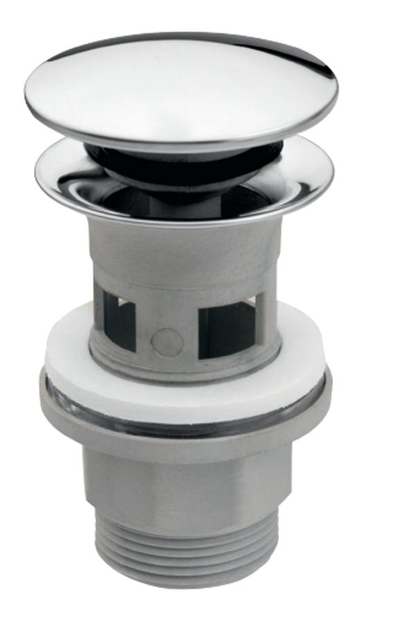 Ferro Αυτόματη Βαλβίδα Νιπτήρα Klik-Klak S287PP-B 5/4" Χρωμέ, Μεγάλο Πώμα