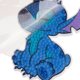 Ferro Crystal Art Bag Charms, Σετ Χειροποίητα Διακοσμητικά Τσάντας με Σχέδια Stitch