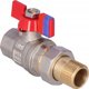 Ferro Βαλβίδα Σφαιρική Νερού F-Power 1/2'' Θηλυκό-Αρσενικό Με Πεταλούδα