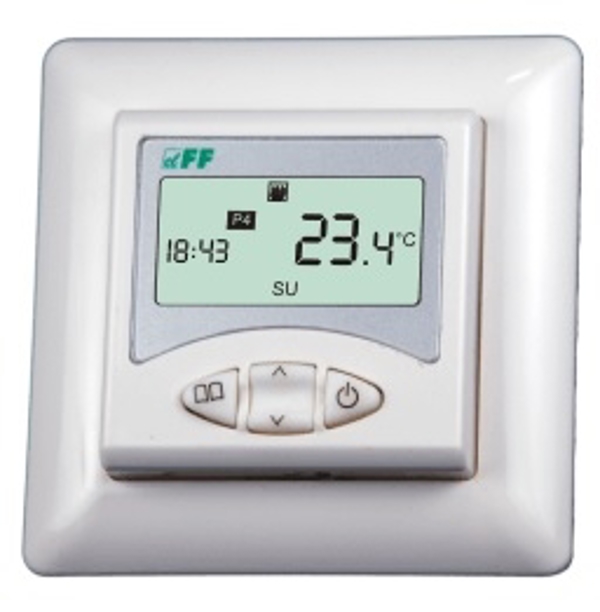 FF Regulator temperatury 230V 16A -5-60°C IP20 bialy RT-825