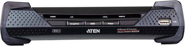 FHD DVI-I KVM over IP Receiver