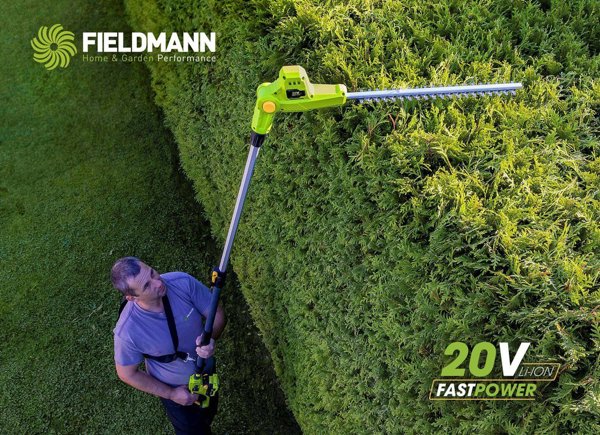 Fieldmann FZN 70405-0 Τηλεσκοπικό Ψαλίδι Μπορντούρας Μπαταρίας 20V, 42cm
