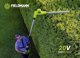 Fieldmann FZN 70405-0 Τηλεσκοπικό Ψαλίδι Μπορντούρας Μπαταρίας 20V, 42cm