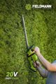 Fieldmann FZN 70205-0 Ψαλίδι Μπορντούρας Μπαταρίας 20V, Μήκος Λάμας 51cm - Solo (Χωρίς Μπαταρία/Φορτιστή)