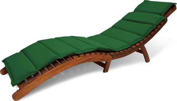 Fieldmann ADRIA FDZN 9015 Κάλυμμα Ξαπλώστρας Κήπου, Αδιάβροχο Πολυεστερικό, Πράσινο, 187x52x5 cm