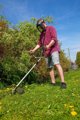 Fieldmann FZS 70705-0 Χλοοκοπτικό Μπαταρίας, Με Ιμάντα Ώμου, Πράσινο-Μαύρο
