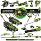 Fieldmann FZS 70705-0 Χλοοκοπτικό Μπαταρίας, Με Ιμάντα Ώμου, Πράσινο-Μαύρο