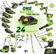 Fieldmann FZS 70705-0 Χλοοκοπτικό Μπαταρίας, Με Ιμάντα Ώμου, Πράσινο-Μαύρο