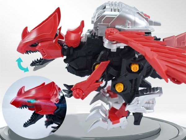 Figurka Jokomisiada Dinozaur RAPTOR ruchomy model do skladania ZA4372