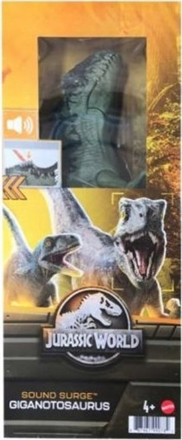 Figurka Mattel Mattel Jurassic World Wild Roar Megalosaurus