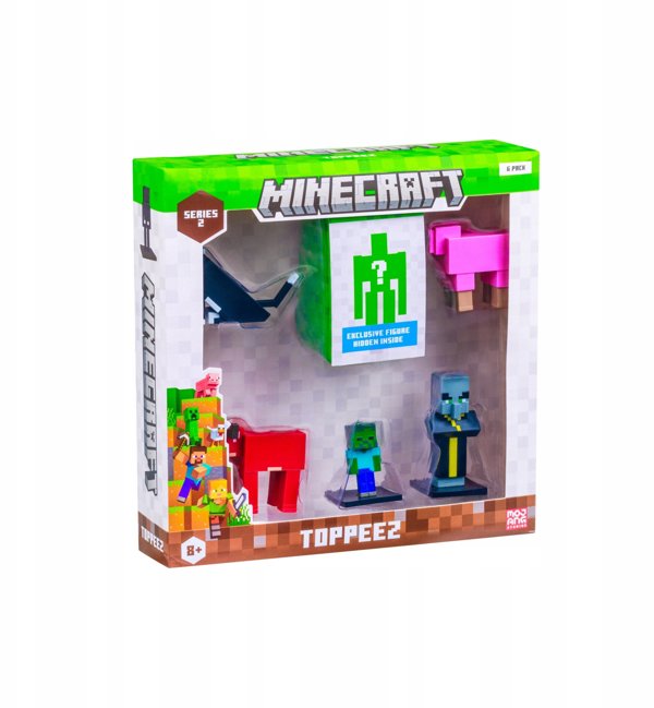 Kids World Minecraft S2 Figurines - Σετ 6 Φιγούρες Deluxe Box (Assortment)