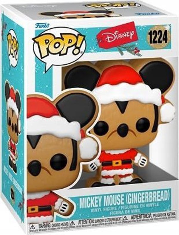 Funko Pop Φιγούρα Disney Holiday Mickey Mouse - Εορταστικός Άγιος Βασίλης, Βινύλιο