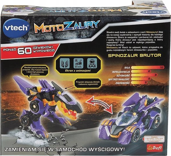Φιγούρα VTech V-TECH Motozaury - Σπινόσαυρος Brutor 61943