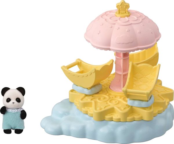 Sylvanian Families Epoch Καρουζέλ Αστεριών (5539) - Παιχνίδι με 3 Φιγούρες Παιδιών