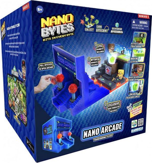 Nanobytes Nano Arcade Φιγούρα Συλλογής - Παιχνίδι Επαυξημένης Πραγματικότητας (009-8012)