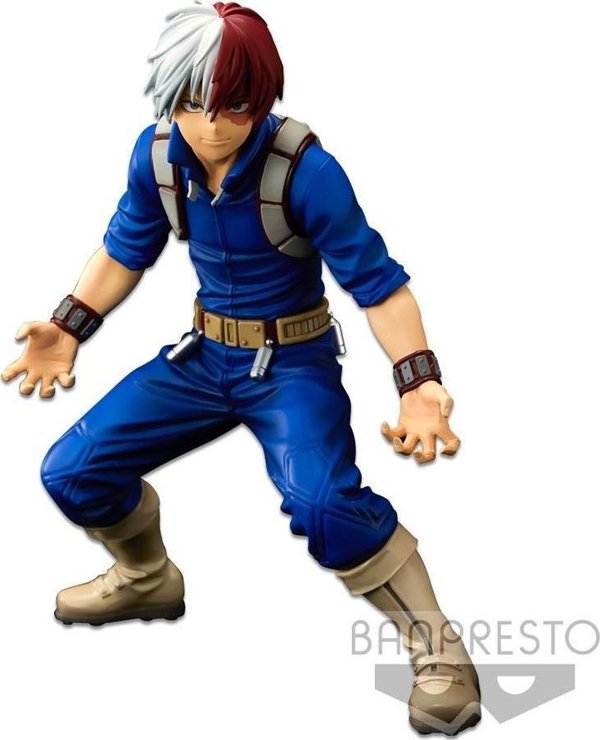 Bandai My Hero Academia BWFC SMSP Φιγούρα Shoto Todoroki 18cm