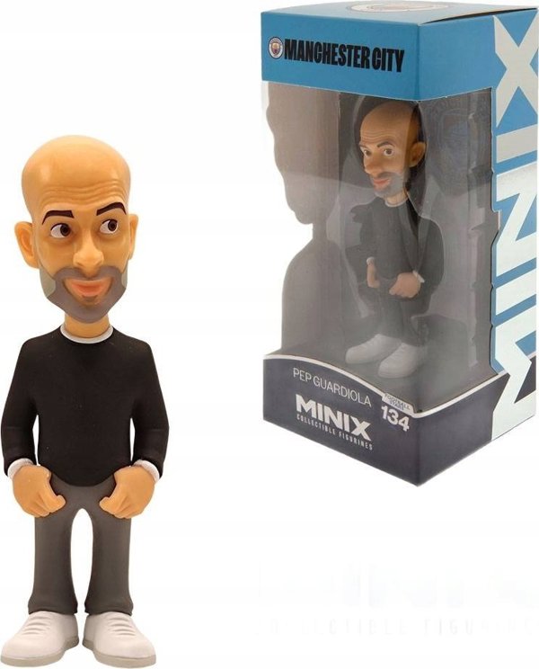 Minix Φιγούρα Manchester City Pep Guardiola - Συλλεκτική Φιγούρα 12cm