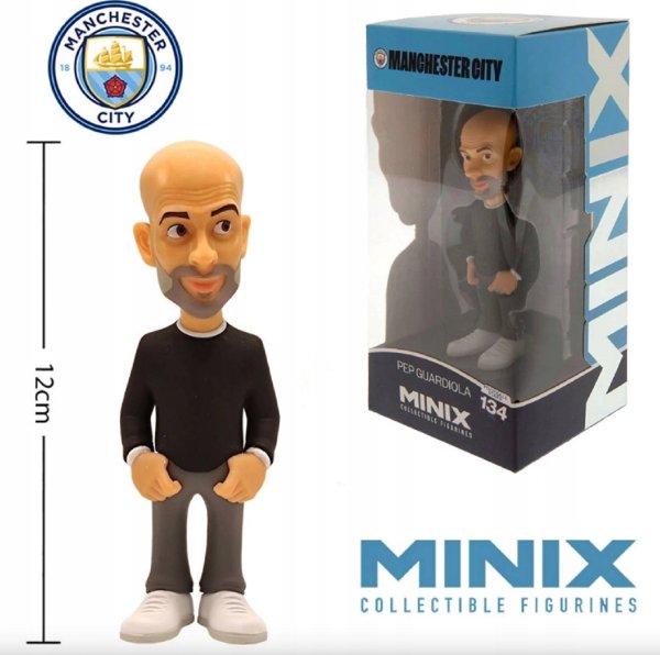 Minix Φιγούρα Manchester City Pep Guardiola - Συλλεκτική Φιγούρα 12cm