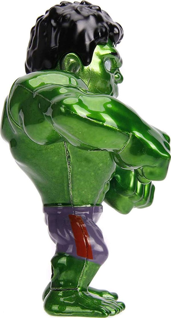 Φιγούρα Jada Toys Marvel Hulk, Συλλεκτική Φιγούρα Δράσης, 9.5cm, Πράσινο Χρώμα