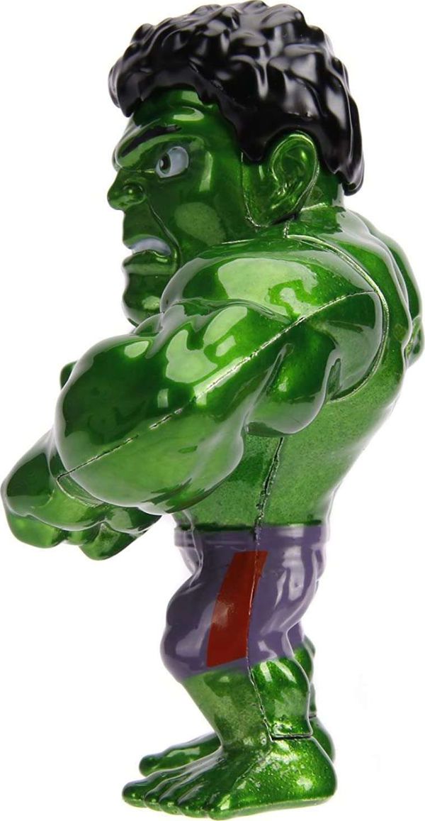 Φιγούρα Jada Toys Marvel Hulk, Συλλεκτική Φιγούρα Δράσης, 9.5cm, Πράσινο Χρώμα