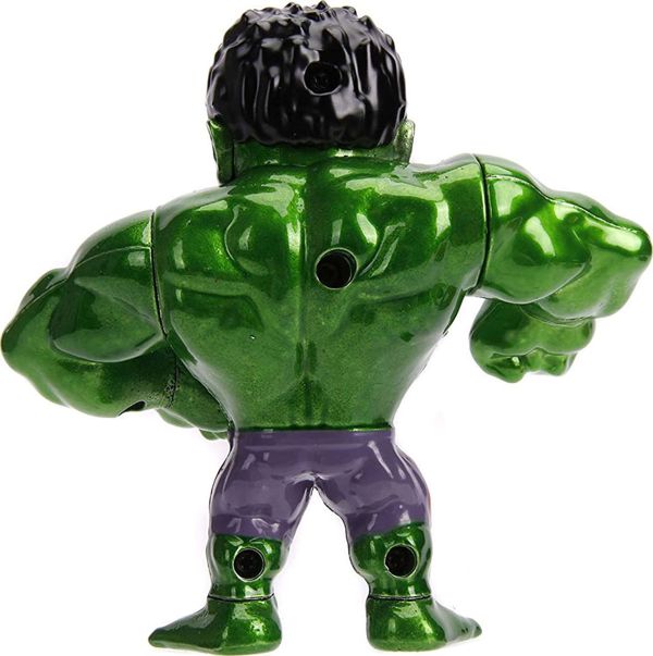 Φιγούρα Jada Toys Marvel Hulk, Συλλεκτική Φιγούρα Δράσης, 9.5cm, Πράσινο Χρώμα