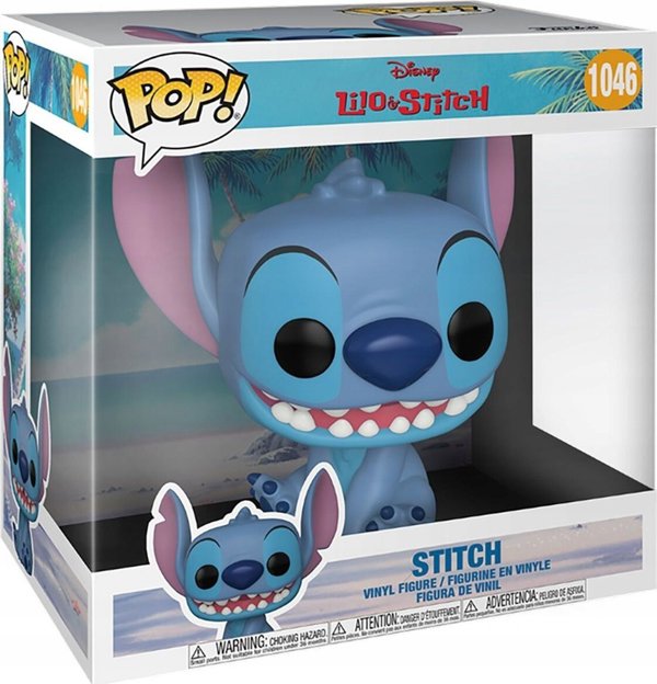 Funko Pop Funko POP Jumbo Φιγούρα: Lilo & Stitch - Stitch 8648225 889698556187