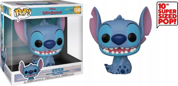 Funko Pop Funko POP Jumbo Φιγούρα: Lilo & Stitch - Stitch 8648225 889698556187
