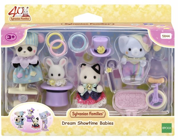 Figurka Epoch SYLVANIAN Cyrkowe sztuczki zwierzeta w cyrku 05844