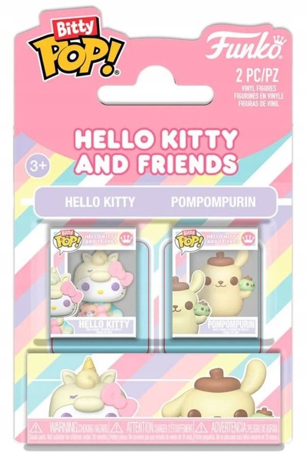 Funko Pop Bitty Pop! Σετ 2 Φιγούρες Sanrio Hello Kitty & Pompompurin 889698942126