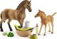 Σετ φιγούρων Schleich Horse Club με άλογα και σκυλάκι
