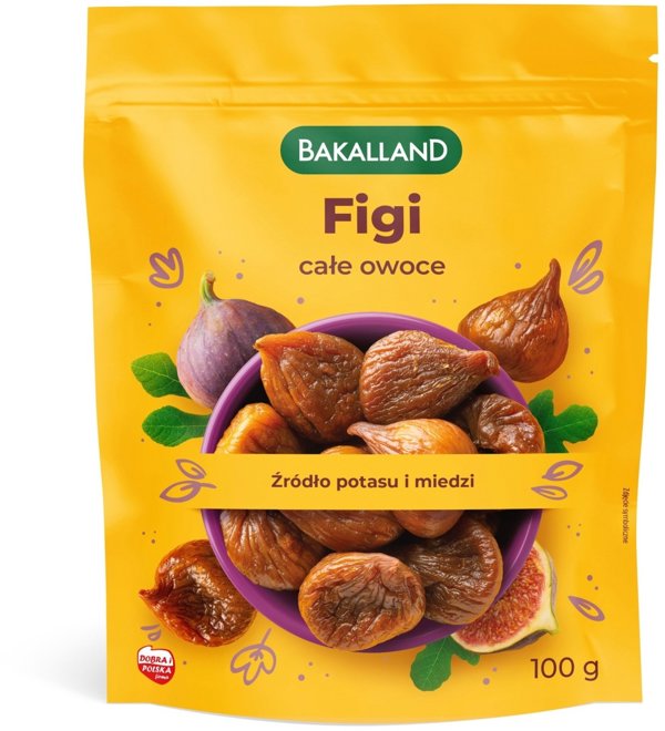 Αποξηραμένα σύκα BAKALLAND, ολόκληρα, 100g