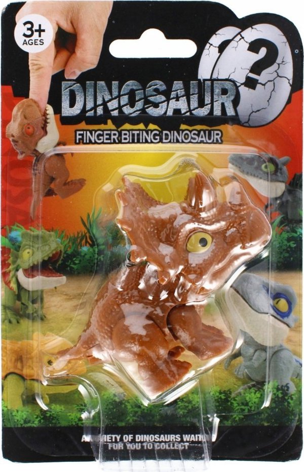 Figurka Mega Creative DINOZAUR GRYZACY PALEC 11X16X3 MIX MC 12/216/432